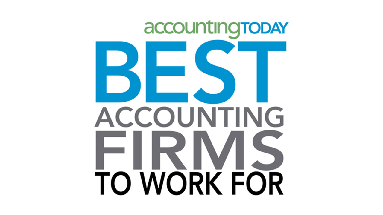 Accounting Today Best Accounting Firms to Work For 2018 logo