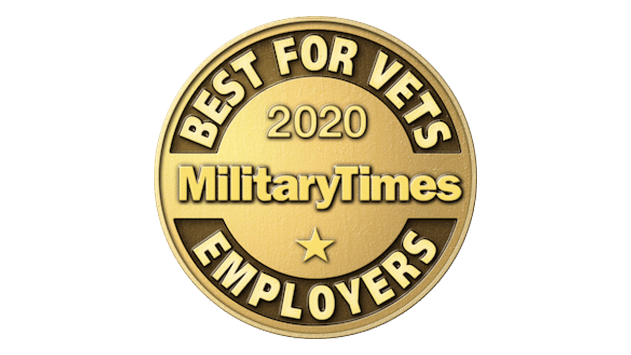 Military Times 2020 Best for Vets Badge