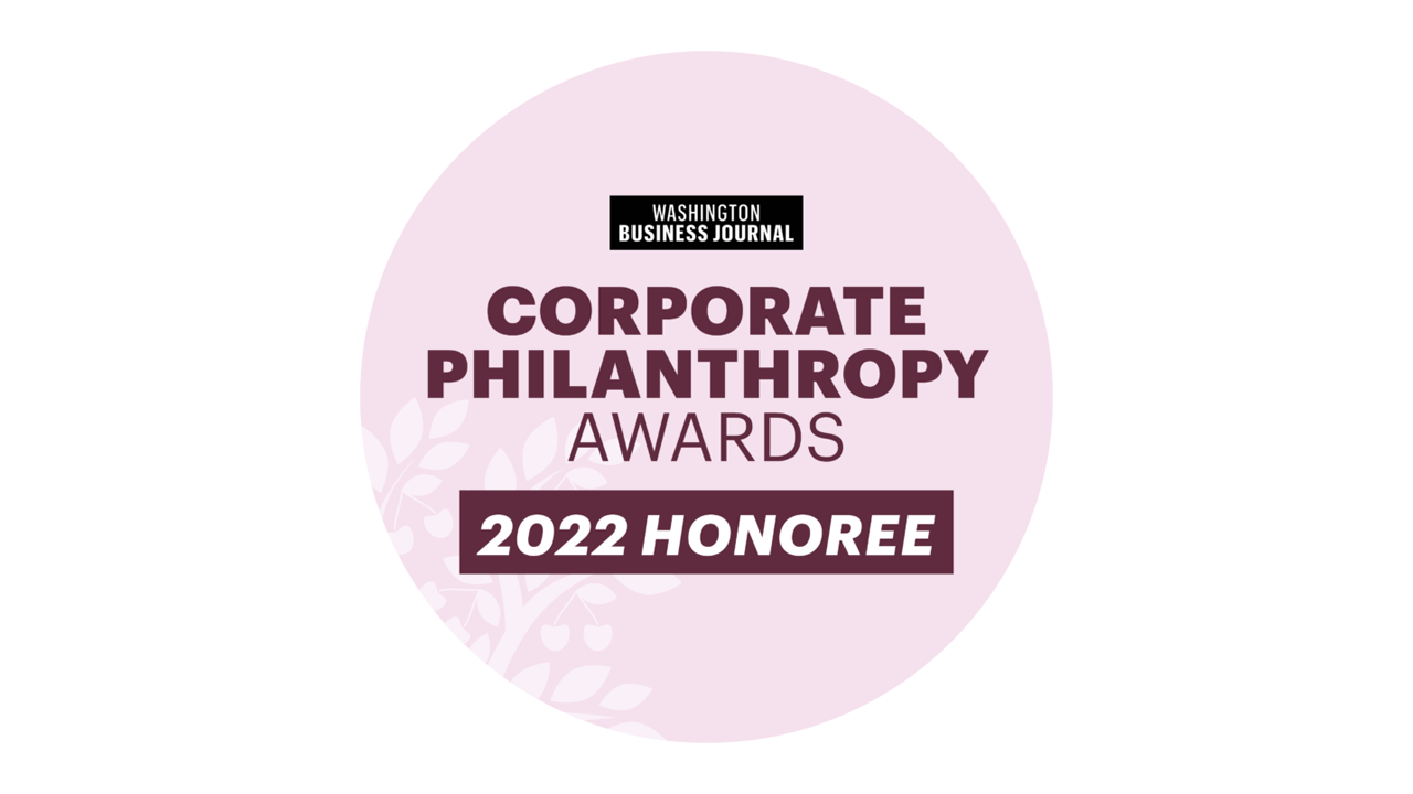 WBJ Corp Philanthropy Awards 2022 Honoree Badge